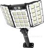 Farola solar ajustable para exteriores, luz de calle impermeable con control remoto para jardín, nueva farola solar de inducción