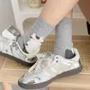 Calcetines de otoño e invierno para mujer hasta la pantorrilla, modernos, lindos, de dibujos animados, de terciopelo de gato, sin costuras, cálidos, holgados, al por mayor