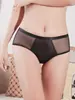Roupa íntima feminina sexy com estampa de leopardo, puro desejo, malha elástica estampada, confortável, algodão na virilha, cintura média, calcinha 357