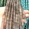 Nueva piedra natural de 6 x 10 mm, bambú, cristal púrpura, ágata roja, suelta, hecha a mano, pulsera, collar, accesorios de joyería