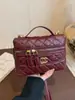Bolso de Mano para Mujer de Comercio Exterior 2026, Bolso Pequeño Tipo Caja Acolchado Estilo Chanel, Bolso Cuadrado Pequeño Versátil de Moda para Hombro y Cruzado, Moderno