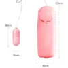 Vibrador Mini Vibratório com Fio para Masturbação Feminina, Vibração Forte, Brinquedo Sexual Silencioso, Pequeno Orgasmo, Ricochete Inserível
