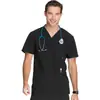 Uniformes de Enfermera de Manga Corta Quirúrgicos Transfronterizos, Ropa de Trabajo para Hospital Dental, Ropa para Lavado de Manos del Personal Médico, Trajes de Doctor para Hombre