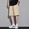 2026 Nuevos Pantalones Cortos para Hombre Estilo Americano Marca de Moda Diseño Delgado Nicho Sueltos Talla Grande Deportivos Casuales Pantalones de Cinco Puntos