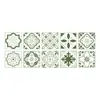 Pegatinas de Pared Autoadhesivas de PVC Transfronterizas para Baño del Hogar, Pegatinas Impermeables y a Prueba de Aceite, Pegatinas Decorativas de Azulejo para Sala de Estar y Habitación de Niños
