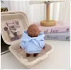 Natasha 14cm Ropa para Muñeca Pequeña Negra Artículo Popular de Celebridad de Internet Ropa para Muñeca Alivio del Estrés Ropa Natasha Suéter Pijama