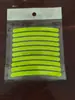 Fita Refletora Colorida Luminosa para Roda de Bicicleta Adesivo para Carro Elétrico Motocicleta Adesivo de Aviso de Segurança Adesivo Fluorescente