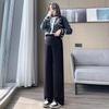 Pantalones de Maternidad Talla Grande para Mujeres Embarazadas, de Cintura Alta, No Ajustados, Adecuados para Primavera y Verano, Corte Delgado, Pantalones Casuales para Mujeres Embarazadas