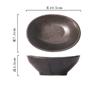 Prato Cerâmico Estilo Japonês Tigela de Dieta Tigela de Lanche Doméstico Criativo Tigela para Molho de Hot Pot para Cozinhar Prato Japonês Pratinho Prato para Tempero