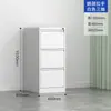 Gabinete de Acero para Archivos con Dos, Tres o Cuatro Cajones, Gabinete Metálico, Gabinete de Cajones, Gabinete de Archivo Colgante A4, Gabinete para Documentos con Cerradura, Gabinete Bajo