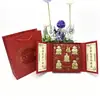 Figura del Dios de la Riqueza de Cinco Vías, Cinco Bendiciones, Transmisión en Vivo del Banco de Seguros, Ceremonia de Apertura, Regalo de Lámina de Oro para Negocios, Venta al por Mayor de Fábrica