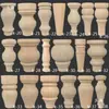 Bola de Madera Maciza, Bola Redonda, Pasamanos de Escalera, Accesorios para Muebles Semicirculares, Talla en Madera, Bola Pequeña Maciza
