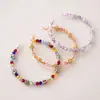 Contas de Bola de Diamante de Cobre Contas Espaçadoras Feitas à Mão DIY Pulseira Colar Chaveiro Contas Soltas Acessórios Material Joias