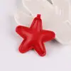 Cuero Sintético Esponja de Burbujas Estéreo Estrella de Cinco Puntas Accesorios para Joyería DIY Funda para Teléfono Móvil Bolso Ropa Llavero Colgante