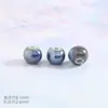 Jingdezhen Horno Cerámica Galvanizada Pulsera de Cuentas Sueltas Accesorios Cuentas para Pulsera Material DIY Accesorios de Cuentas Redondas Lote