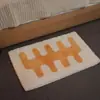 Alfombrillas de Alfombra con Borlas Lindas Transfronterizas, Alfombrillas Refrescantes para Cama de Dormitorio de Comercio Exterior, Alfombrillas de Felpa Antideslizantes Absorbentes para Baño