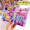 Caderno Original Cartoon A7 Acrílico de Folhas Soltas, Caderno de Estudante Anime Estética Fofa Feminina