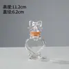 Botella de Vidrio con Tapón de Corcho Transparente Botella de los Deseos Creativa Botella Cielo Estrellado Arcoíris Botella de la Suerte de Deriva Botella para Bebidas Lista para la Venta