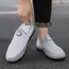Sapatos Masculinos Fly Malha Tecida Esportivos e de Lazer Sapatos de Malha de Solado Fino para Homens no Trabalho Sapatos Casuais Leves de Solado Macio Tênis para Atacado