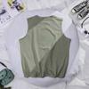 Comércio exterior verão basquete colete colete esportivo masculino solto gola redonda base camisa coreana moda masculina sem mangas camiseta