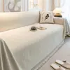 Toalha para Sofá de Chenille, Capa de Sofá Grossa Estilo Creme, Almofada de Sofá Universal, Adequada para Todas as Estações, Alto Peso