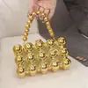 Bolsa de Acrílico de Comercio Exterior para Mujer 2024 Nuevo Estilo Vintage de Alta Gama Mismo Estilo Xiaohongshu Bolso Caja con Cadena para Mujer Moderno