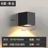 Luces de Pared para Exteriores Más Vendidas Balcón Decoración de Aluminio Venta al por Mayor Impermeable Proyecto de Iluminación Creativo Luminoso Jardín Pared Patio Luces