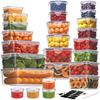 Caja de Almacenamiento para Refrigerador Transfronteriza Zhanggong Grado Alimenticio Hermética Transparente Refrigerada y Congelada Pp Juego de Cajas para Conservar la Frescura en el Refrigerador