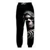 Pantalones Casuales Rectos Sueltos con Estampado Digital 3D de Calavera con Llamas y Esqueleto para Hombres y Mujeres, Pantalones de Chándal Chrome Hearts