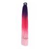 Nueva peluca larga trenzada con torsión y cordones, color degradado, trenza pequeña, cola de caballo, trenza sucia