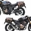 Coche muscle Wolf adecuado para Honda CB500F bolsa lateral bolsa de lona bolsa para ordenador portátil de negocios maletín modificación portaequipajes de liberación rápida Especial