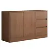 Buffet minimalista moderno para uso doméstico, adequado para apartamentos pequenos, salas de estar e halls de entrada; Armário de jantar e armário de chá estilo nórdico
