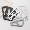 Accesorios de Ferretería para Gabinete de Zapatos Plegable de Acero Inoxidable Espesado, Zapatero Oculto de Múltiples Capas con Tapa Abatible Doble Capa, Giratorio Plegable al por Mayor