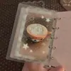 Ponto de Bolinha Renda Acrílico Divisória M5 Estilo Ins Fofo Caderno de Folhas Soltas DIY Caderno Decorativo Alto Valor Estético