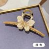 Pinza para el cabello, tocado, clip para el cabello, parte posterior de la cabeza, elegante, mariposa, clip de metal, clip grande de tiburón, Corea del Sur, celebridad cibernética, clip para el cabello, agarre para el cabello