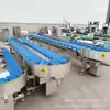 Máquina clasificadora por tamaño y peso de pepino de mar y abulón Máquina automática de pesaje y clasificación de pámpano dorado y langostino Clasificación por peso de ginseng
