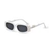 Gafas de sol con diseño de explosión transfronteriza para comercio exterior, para hombre, estilo europeo y americano, para fotografía callejera, para internet, modelo rojo, estrechas, para mujer, 9150