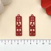 Surtido de 30 suministros de boda de bendición de fortuna roja estilo chino, colgante DIY, caja de dulces, llavero, accesorios de joyería