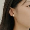 Pendientes de plata de ley S999 para mujer, elegantes pendientes de rosa, pendientes de flor de plata pura, pequeños pendientes de estilo francés