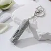 Amazon Diamante Creativo Más Vendido Llavero para Embotezar Perfume de Relleno Inferior para Niña Portátil Cinturón 5ml
