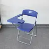 Cadeira de Treinamento com Tábua de Mesa, Cadeira e Mesa Dobráveis Integradas para Estudantes, Cadeira de Reunião para Repórteres, Cadeira com Tábua de Escrita Dobrável
