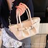 Bolso de Cubo Trendy Estilo Coreano 2026 Nuevo Bolso de Hombro de Moda de Nicho Bolso Cruzado Versátil de Gama Alta para Mujer