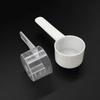 Cuchara Medidora para Mascarilla Empaquetada Individualmente 10g, Cuchara Medidora de Plástico 20ml para Polvo, Alimento, Fertilizante y Agua 20g
