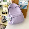 Mochila Escolar para Chicas de Secundaria, Estilo Femenino, Lunares, Lazo, Versátil, Alto Valor Estético, Mochila para Estudiante Mujer, Preparatoria