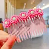 Presilhas de Cabelo da Moda para Meninas Acessórios de Cabelo Enfeites para Cabelo de Bebê Grampos Pentes de Cabelo Infantis Pentes para Franja para Meninas