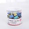 Clips de Cola Larga Xinghui, Clips para Papel de Colores, Pinzas para Billetes, Clips de Cola de Fénix de 25 mm, Metálicos Grandes, Medianos, Pequeños Organizadores de Documentos Financieros