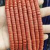 Cuentas sueltas de piedra natural de 3x6 mm, espaciadoras redondas, cuentas de ágata y amatista, para pulseras y collares, cuentas semiacabadas, venta al por mayor