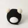 Chapéu de Proteção para Ouvido de Bebê Recém-nascido Estilo Outono e Inverno Algodão Puro Fofo Quente Tricô Pelúcia Unissex Chapéu Infantil