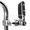 Acessórios de Modificação para Motocicleta Pedal de Pé em Liga de Alumínio Suporte de Pedal de Pé Modificado Conjunto de Pedais de Pé 32mm