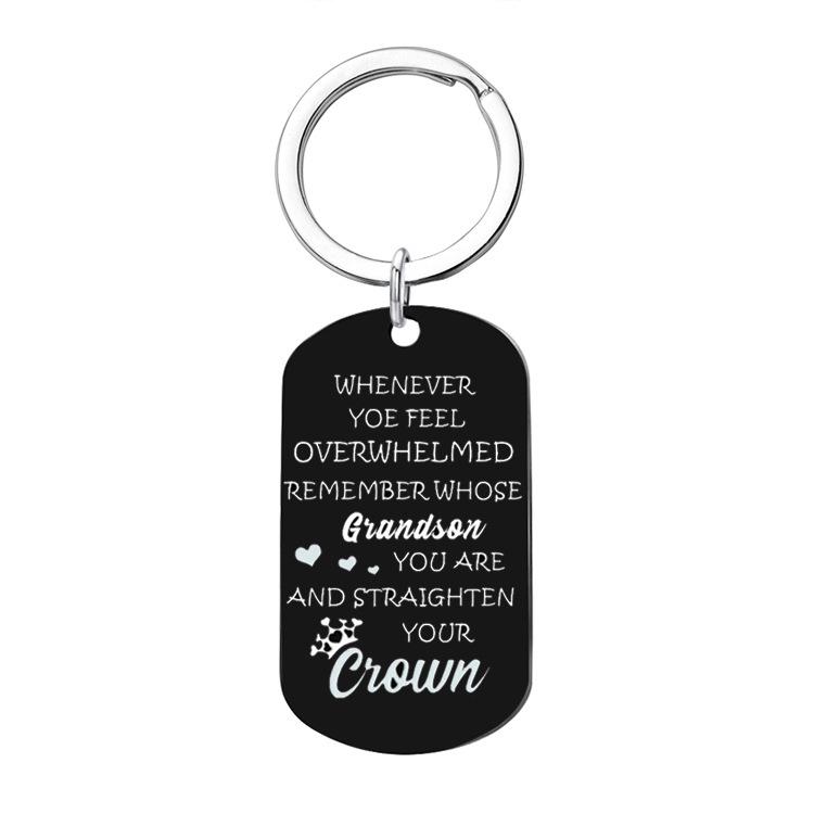 黑色孙子钥匙扣